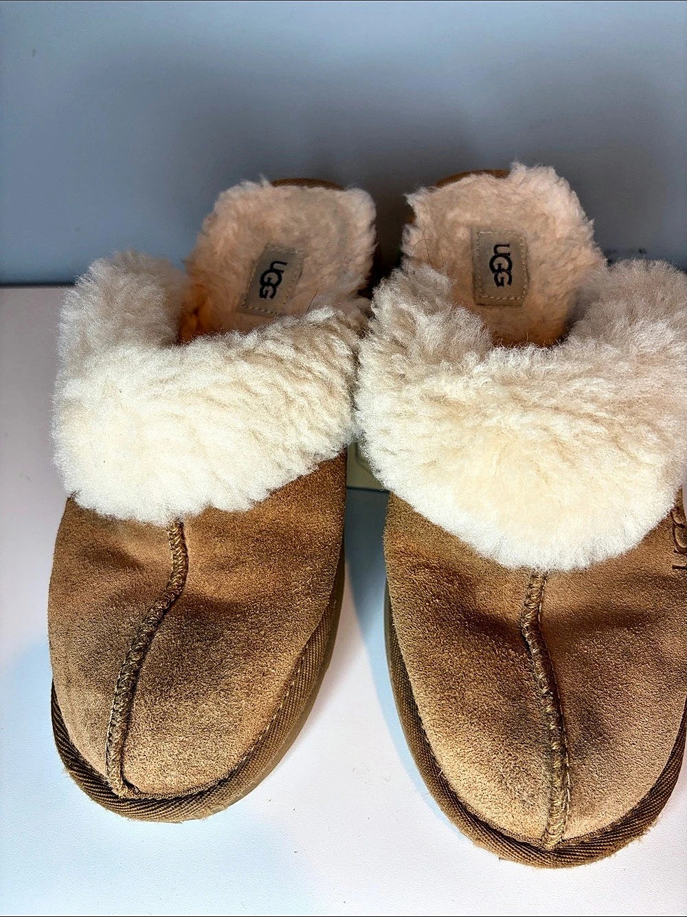 UGG Scuffette II Suede Slippers Brown US 5